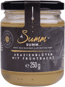 Akazienblütenhonig Frühtracht von Summ SUMM Honighandel