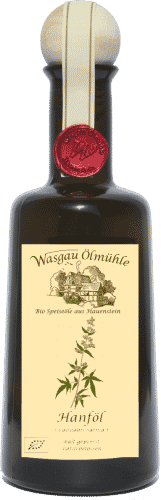 Bio Hanföl von Wasgau Ölmühle