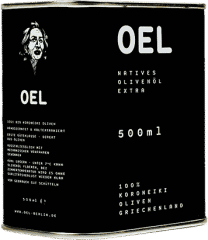 Bio natives Koroneiki-Olivenöl extra 500ml von OEL-Berlin