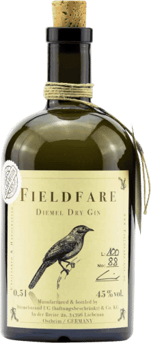 Fieldfare Diemel Dry Gin von Diemelstrand Distillers