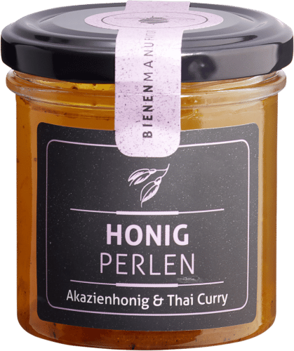 Honigperlen Akazienhonig & Thai Curry von Bienenmanufaktur