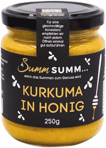 Kurkuma in Honig von Summ SUMM Honighandel