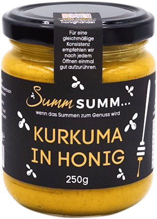 Kurkuma in Honig von Summ SUMM Honighandel