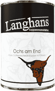 Ochs am End - Ochsenschwanzsuppe von Langhans Suppenmanufaktur