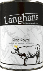 Rind Royal Bouillon von Langhans Suppenmanufaktur