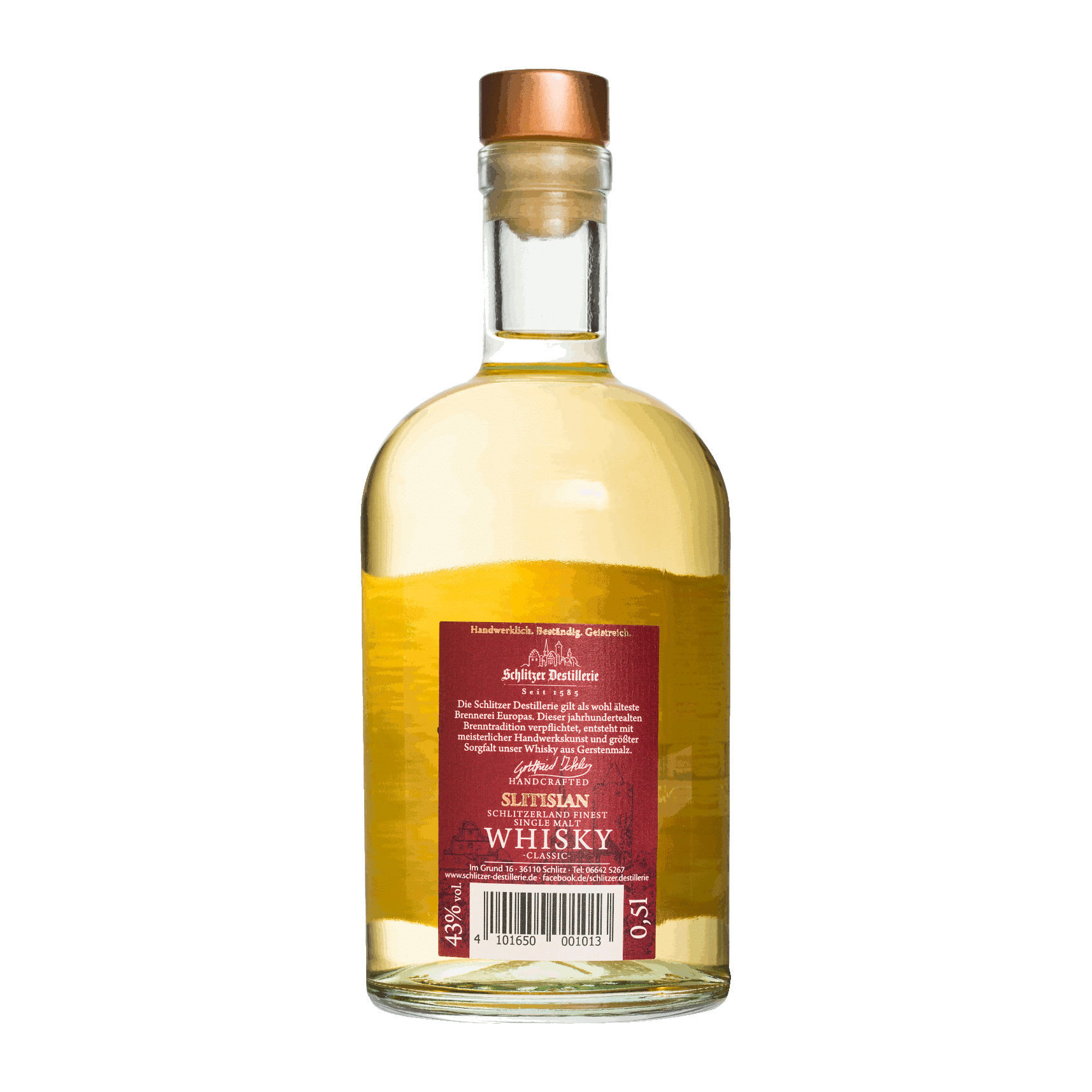 Slitisian Single Malt Whisky von Schlitzer Destillerie