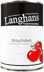 Strauchdieb Tomatencremesuppe von Langhans Suppenmanufaktur