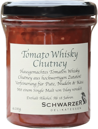 Tomato Whisky Chutney von Schwarzer Rabe Delikatessen