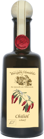Bio Chiliöl von Wasgau Ölmühle