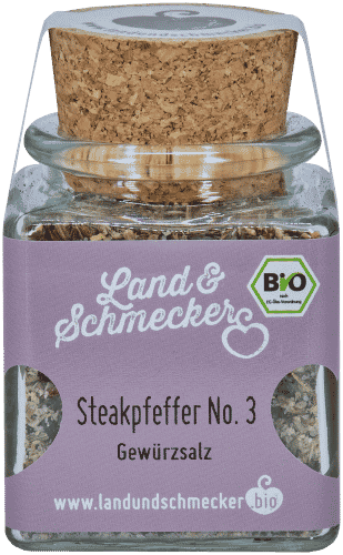 Bio Steakpfeffer No. 3 - Gewürzsalz