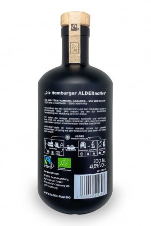 Bio Rum PURE.BROWN.ORGANIC. von ALDER RUM Bio