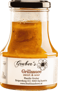 Grillsauce sweet & sour von Gruber's Fruchtzauberei