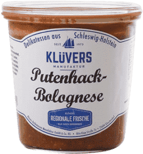 Putenhack-Bolognese 450g von KLÜVERS