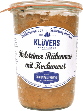 Rübenmus mit Kochwurst 690g von KLÜVERS