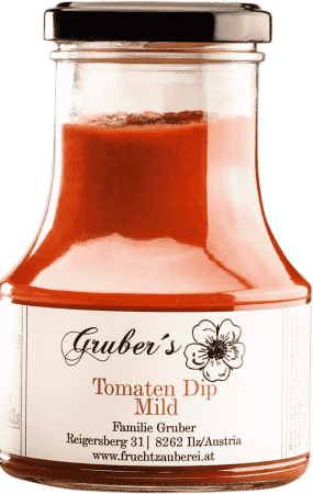 Tomaten Dip Mild von Gruber's Fruchtzauberei