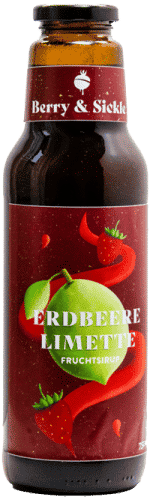 Berry & Sickle - Fruchtsirup Erdbeere-Limette von Food Craftory