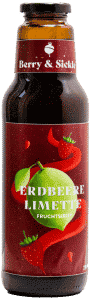 Berry & Sickle - Fruchtsirup Erdbeere-Limette von Food Craftory