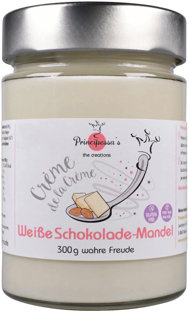 Weiße Schokolade-Mandel Crème kaufen | Leni &amp; Hans