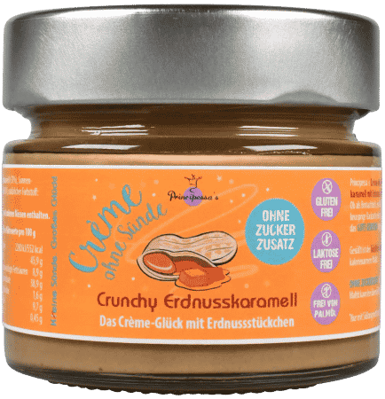 Crème ohne Sünde - Crunchy Erdnusskaramell von Principessa’s München
