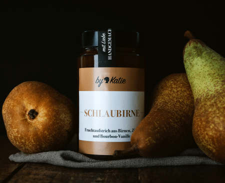 Schlaubirne - Fruchtaufstrich aus Birnen, Zimt & Bourbon Vanille