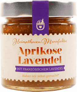 Fruchtaufstrich Aprikose Lavendel