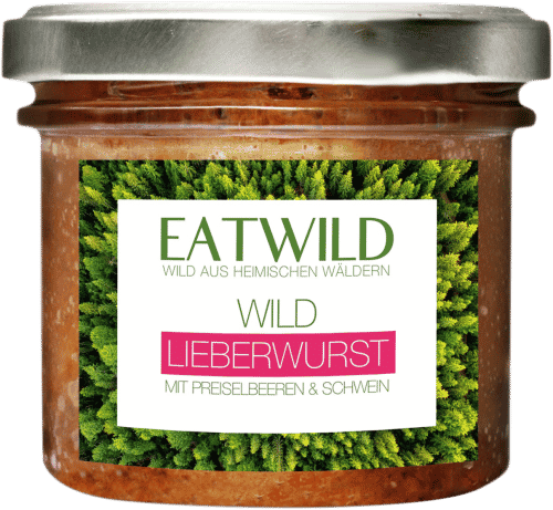 Wild Leberwurst mit Preiselbeeren & Bio-Zutaten
