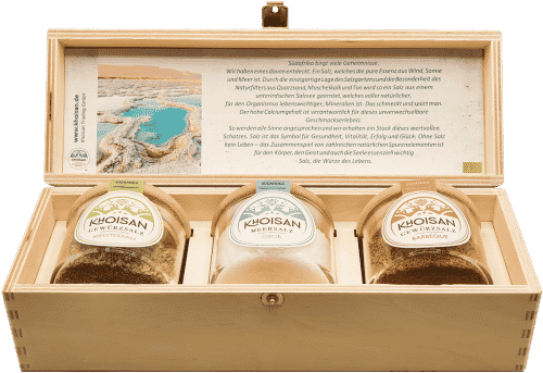Geschenkbox Meersalz, Barbeque & Mediterran Bio