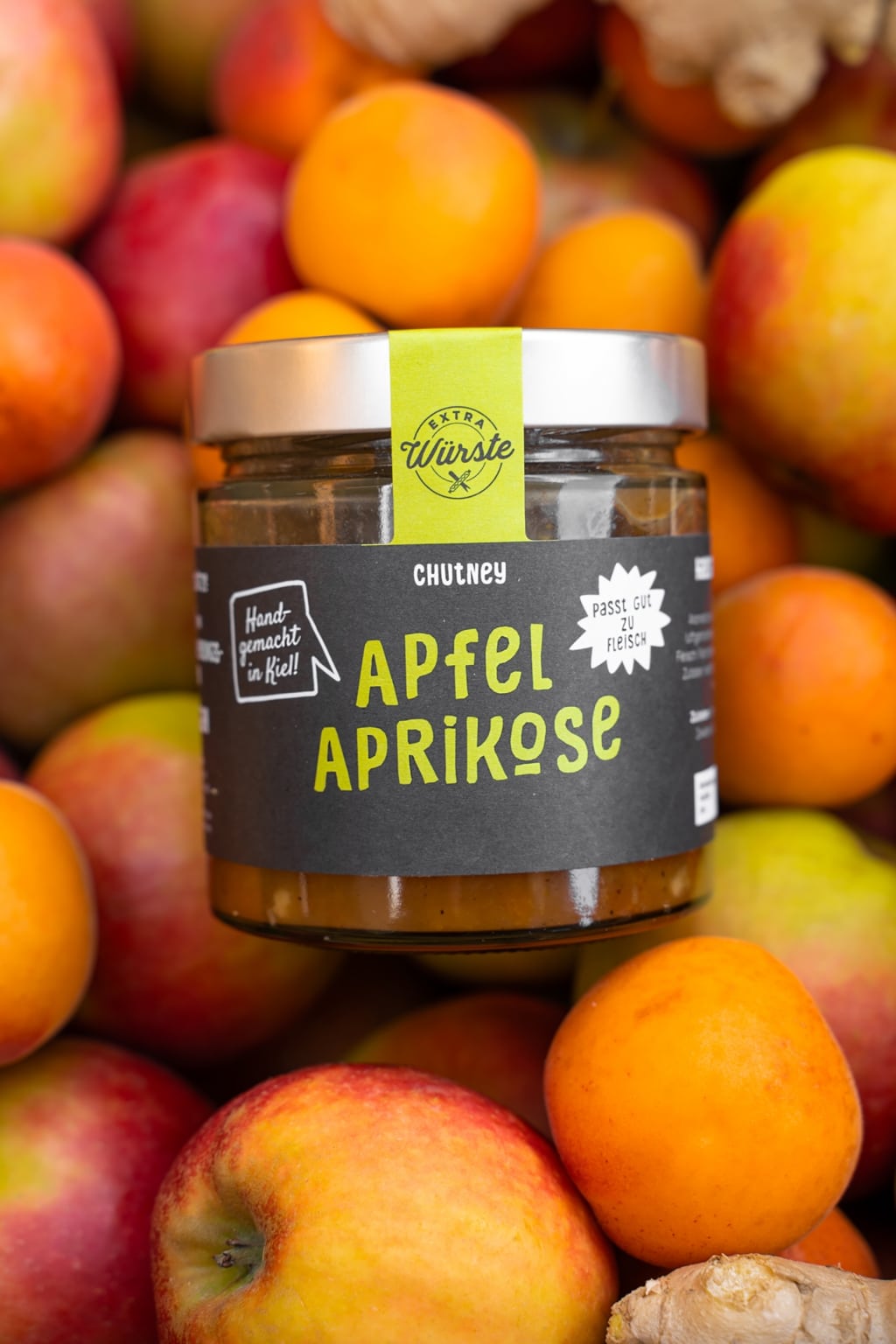 Apfel-Aprikosen Chutney von Extrawürste kaufen bei Leni &amp; Hans