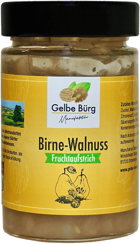 Fruchtaufstrich Birne-Walnuss