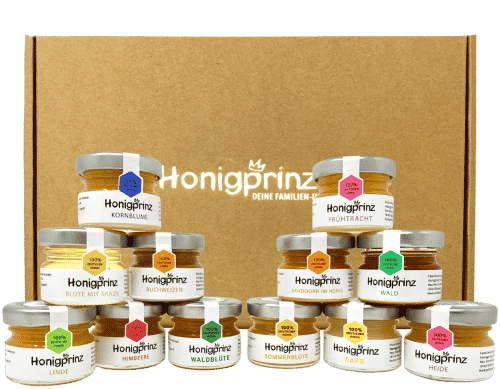 Honig Geschenkbox - 12 Sorten