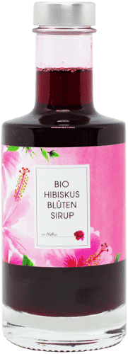 Bio Hibiskusblüten-Sirup