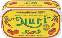 NURI Sardinen in scharfer Tomatensauce & Olivenöl