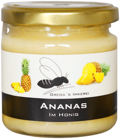 Ananas im Honig