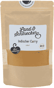 Bio Indischer Curry Gewürzmischung scharf Nachfüllbeutel