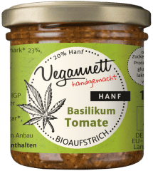 Bio Basilikum Tomate mit Hanf