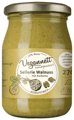 Bioaufstrich Sellerie-Walnuss mit Kurkuma - 270g