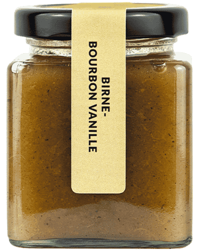 Birne-Bourbon Vanille Fruchtaufstrich