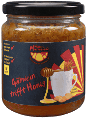 Glühwein trifft Honig mit Mandeln