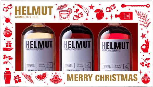 Helmut 3er Mini Probierbox Weihnachten - Rot