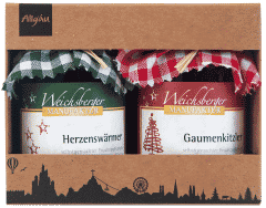 Weihnachts-Geschenkbox: Bratapfel- & Glühwein-Aufstrich