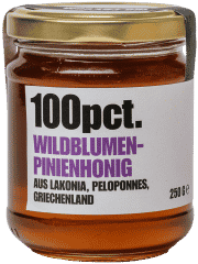 Wildblumen-Pinienhonig