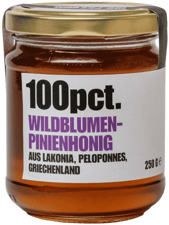 Wildblumen-Pinienhonig