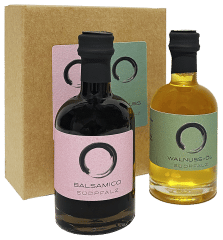Balsamico & Walnussöl in Geschenkbox