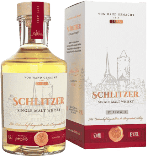 Schlitzer Single Malt Whisky -klassisch- in Box