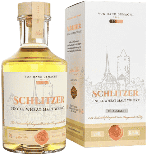 Schlitzer Single Wheat Malt Whisky -klassisch- in Box