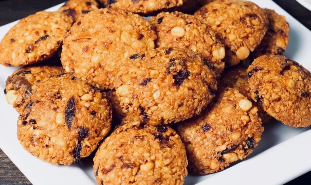 Goldene Möhren-Cookies