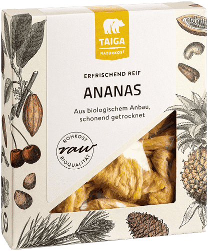 Ananas-Stücke 70g Bio