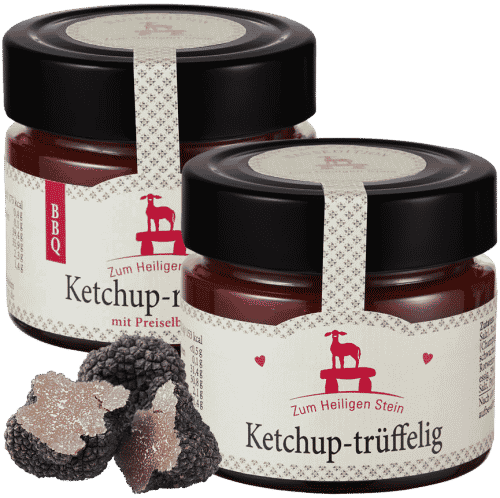 Ketchup Sortenmix Trüffel & BBQ