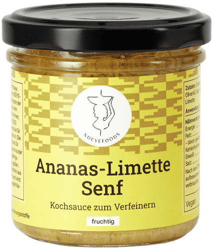 Ndey Tropic – Ananas-Limette-Senf-Sauce