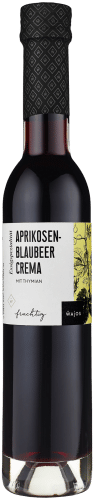 Aprikosen-Blaubeer-Thymian Crema